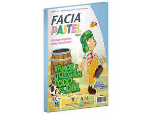 Papel Copamex, Color Azul, Tamaño Carta, Peso 75 g/m. Paquete con 100 Hojas. Ideal para Impresión Láser o Inyección de Tinta.