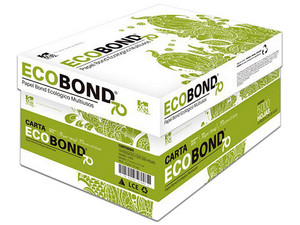 Papel EcoBond Copamex, tamaño Carta, Blancura 95%, 70gr.