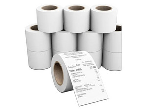Rollo de Etiquetas Epson IFBAP09, 6 x 100m, Color blanco.