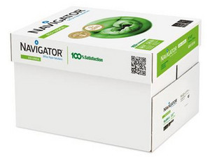 Papel Navigator, Carta, 97% Blancura, 70grs, Caja con 5000 Hojas.