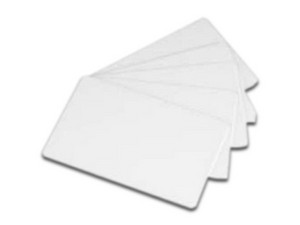 Tarjetas de PVC POSline para Impresoras POS, 100 Piezas. Color Blanco