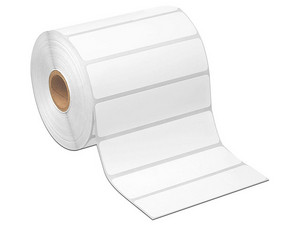 Rollo de etiquetas POSline con 1775 etiquetas térmicas de 4" x 1" Rectangular, 50 m.
