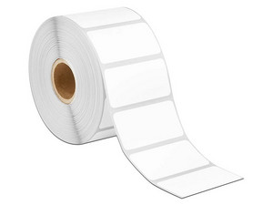 Rollo de etiquetas POSline con 920 etiquetas térmicas de 4" x 2" Rectangular, 50 m.