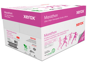 Papel Xerox Marathon, Oficio, 10 Paquetes con 500 Hojas.