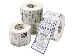 Rollo de Etiquetas Zebra 2000T, con 5500 Etiquetas de 3 x 1".