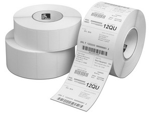 Rollo de etiquetas Zebra Z-Perform 2000D con etiquetas de 4"x6".
