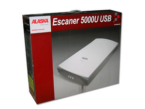 Scanner Alaska Modelo 5000U, 1200 dpi, 48 bits, USB.