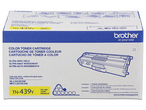Tóner Brother TN439Y, Amarillo, 9,000 Páginas, Compatible con HL-L9310CDW / MFC-L9570CDW.