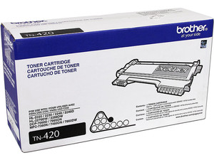 Cartucho de Tóner Brother Negro, Modelo: TN-420