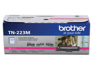 Cartucho de tóner Brother 223 Magenta, Modelo: TN-223M.