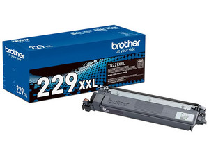 Cartucho de Tóner Brother TN229XXLBK, Hasta 4,500 Páginas, Color Negro.