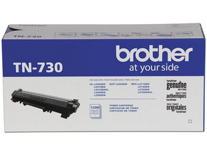 Cartucho de Tóner Brother Modelo: TN-730, Negro.