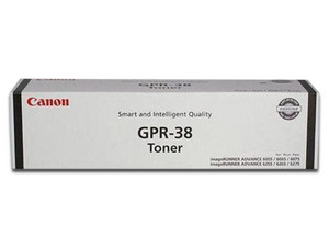 Cartucho de Tóner Canon GPR-38, Negro, Modelo: 3766B003AA.