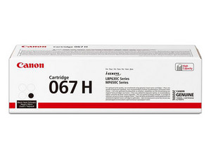 Cartucho de Tóner Canon 067H Negro, Modelo: 5106C001AA.