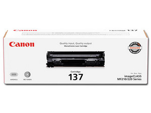 Cartucho de Tóner Canon 137 Negro, Modelo: 9435B001AA.