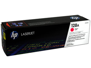Cartucho de tóner HP 128A Magenta Laserjet Original (CE323A).