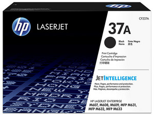 Tóner para impresora HP 37A Negro Laserjet Original (CF237A).