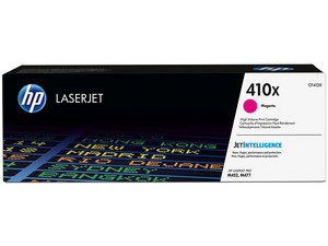 Cartucho de tóner HP 410X Magenta Laserjet Original (CF413X).