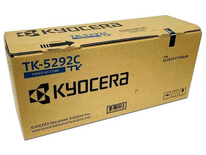 Cartucho de Tóner Kyocera TK5292C, Cian, Modelo: 1T02TXCUS0.