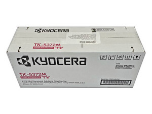 Cartucho de Tóner Kyocera 1T02YJBUS0, Color Magenta, Modelo: TK-5372M.
