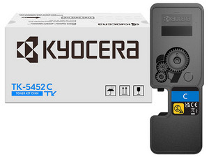 Cartucho de tóner Cian, Kyocera, Modelo: TK-5452C