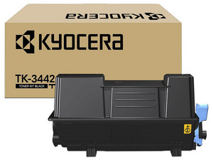 Tóner Kyocera TK-3442, hasta 40.000 Páginas, Color Negro.