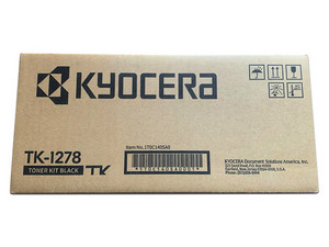 Cartucho de tóner Negro Kyocera TK-1278K, Modelo: 1T0C140SA0