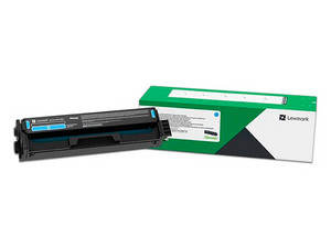 Cartucho de tóner Lexmark, Cian, Modelo: 20N40C0
