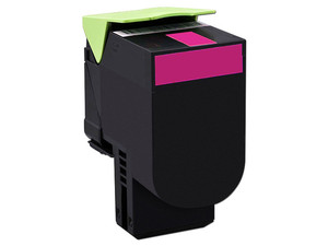 Cartucho de tóner Lexmark Magenta, Modelo: 708M.
