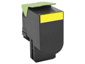 Cartucho de Tóner Lexmark Amarillo, Modelo: 70C8HY0.