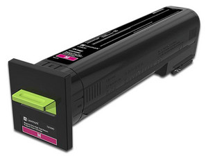 Cartucho de Tóner Lexmark Magenta, Alto Rendimiento, Modelo: 72K4XM0.