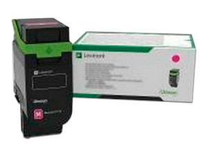 Cartucho de Tóner Lexmark 75M40M0, hasta 2,000 Páginas, Color Magenta.