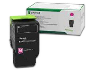 Cartucho de Tóner Lexmark, Magenta, Modelo: 78C4UM0.