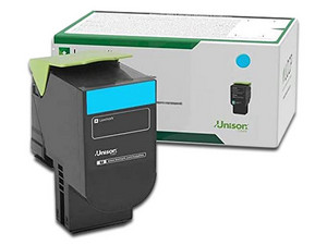 Cartucho de Tóner Lexmark Cian, Modelo: 78C4XC0.
