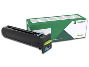 Cartucho de Tóner de alto rendimiento Lexmark cian, Modelo: 82K4HC0.