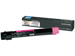 Cartucho de tóner Lexmark C950, Magenta de extra alto rendimiento, Modelo: C950X2MG.