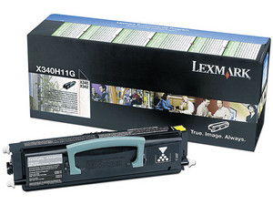 Cartucho de Tóner Lexmark Negro, Modelo: X340H11G.