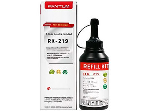 Kit de recarga de tóner PANTUM Negro (RK-219).
