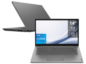Laptop Lenovo V14:
Procesador Intel Core i5 1135G7 (hasta 4.2GHz),
Memoria de 8GB DDR4,
Disco Duro de 1TB,
Pantalla de 14" LED,
Video Iris Xe Graphics,
S.O. Windows 10 Pro (64 Bits)