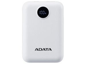 Power Bank ADATA Colorful C100 PC10022-12WH de 10 000 mAh. Color Blanco.