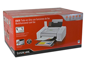 Multifuncional Lexmark X5070, Impresora, Copiadora, Escáner y Fax.