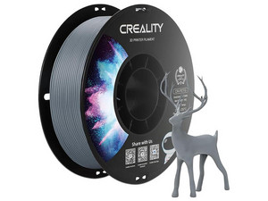 Rollo de Filamento Creality de CR-PETG de 1.75mm, 1Kg. Color Gris.