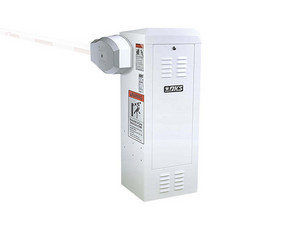 Barrera Vehicular DKS DoorKing 1601-380: Uso Intensivo, Compatible con Mástil de hasta 4.26m, Bajo Mantenimiento, Motor 372.8W.