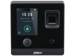 Control de acceso Dahua ASI1212FD para exterior con capacidad de hasta 30,000 usuarios.