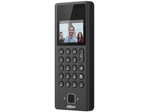 Control de Acceso Dahua ASI3204E, Pantalla de 2.4", Soporta hasta 1000 Usuarios, hasta 3000 Tarjetas, Lector de Huellas, Color Negro.