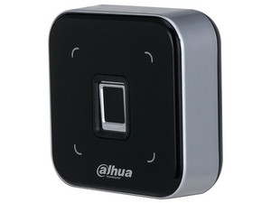 Lector de Huella Digital Dahua DHI-ASM101A para Enrolar Usuarios, USB, Soporta tarjetas de lectura y tarjetas ID, Plug and Play. Color Negro