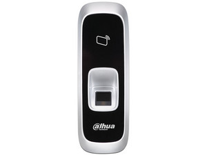 Lector de Huella y Tarjetas ID Dahua DHI-ASR1102A-D(V3), 125 kHz, 3,000 Huellas, Comunicación RS-485, Reconocimiento de Huella de 360 Grados, Indicador de Luz y Sonido, Luz de Fondo Azul.