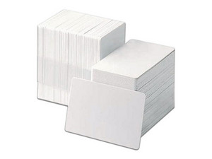 Paquete de Tarjetas Evolis PVCB30M, 100 piezas, 0.030". Color Blanco.