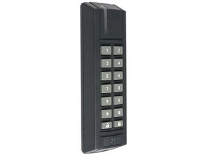 Teclado tipo BUS JABLOTRON JA-123E para exteriores con lector RFID.