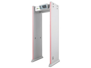 Arco detector de metal ZKTeco D4330, 33 zonas, 300 zonas de sensibilidad, indicadores LED, control remoto.